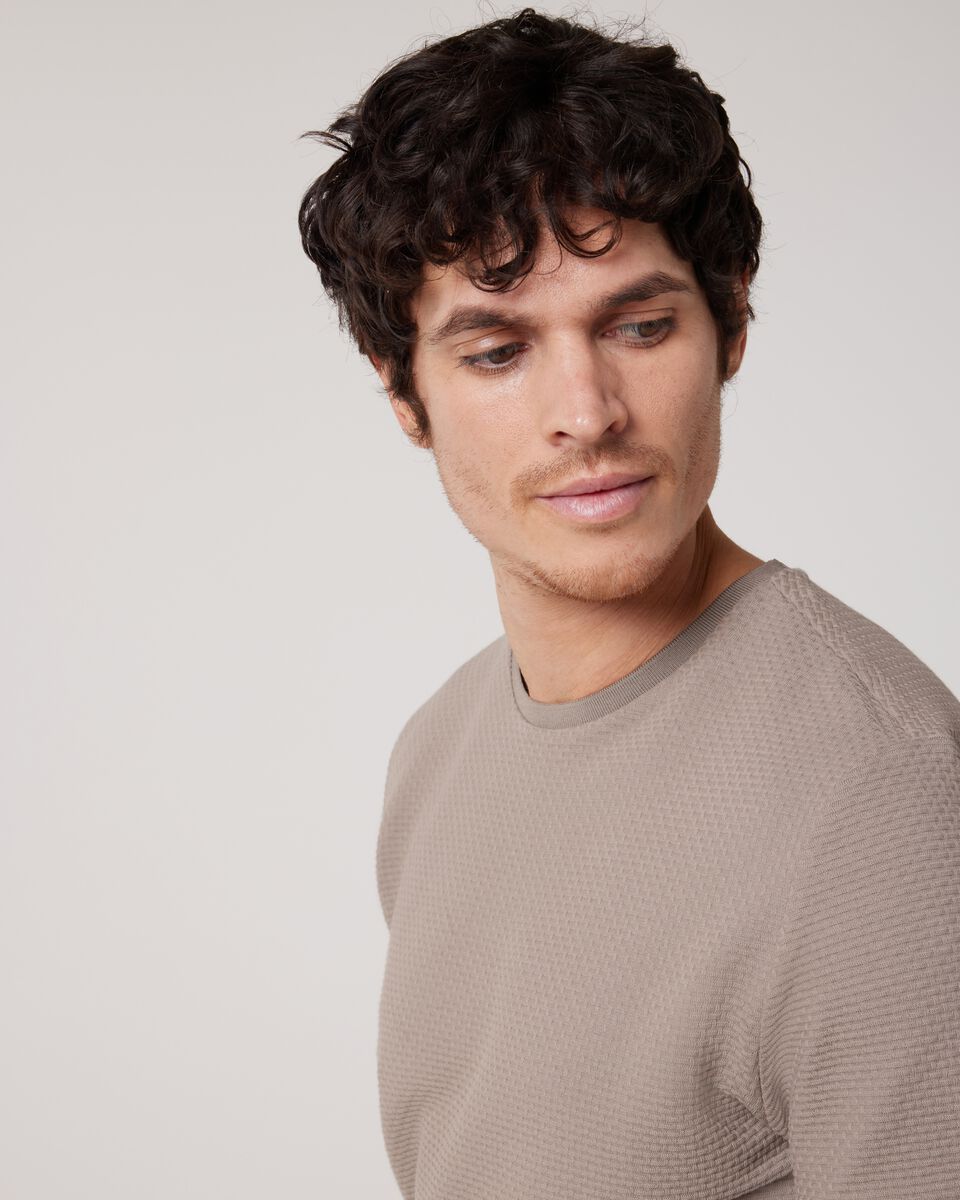 Jacquard Texture Tee